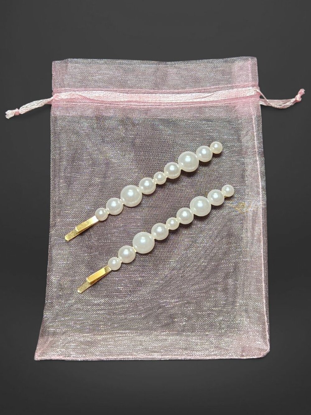 Pearl Gold Bobby Pins Hair Accessories V2